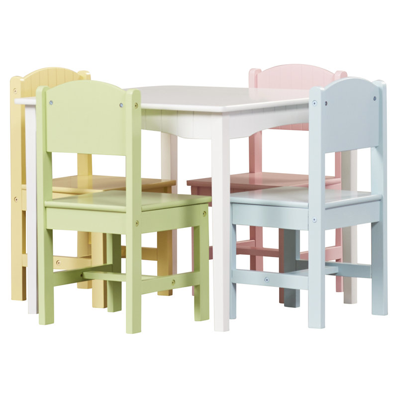 Nantucket kids 4 piece table and chair set shop